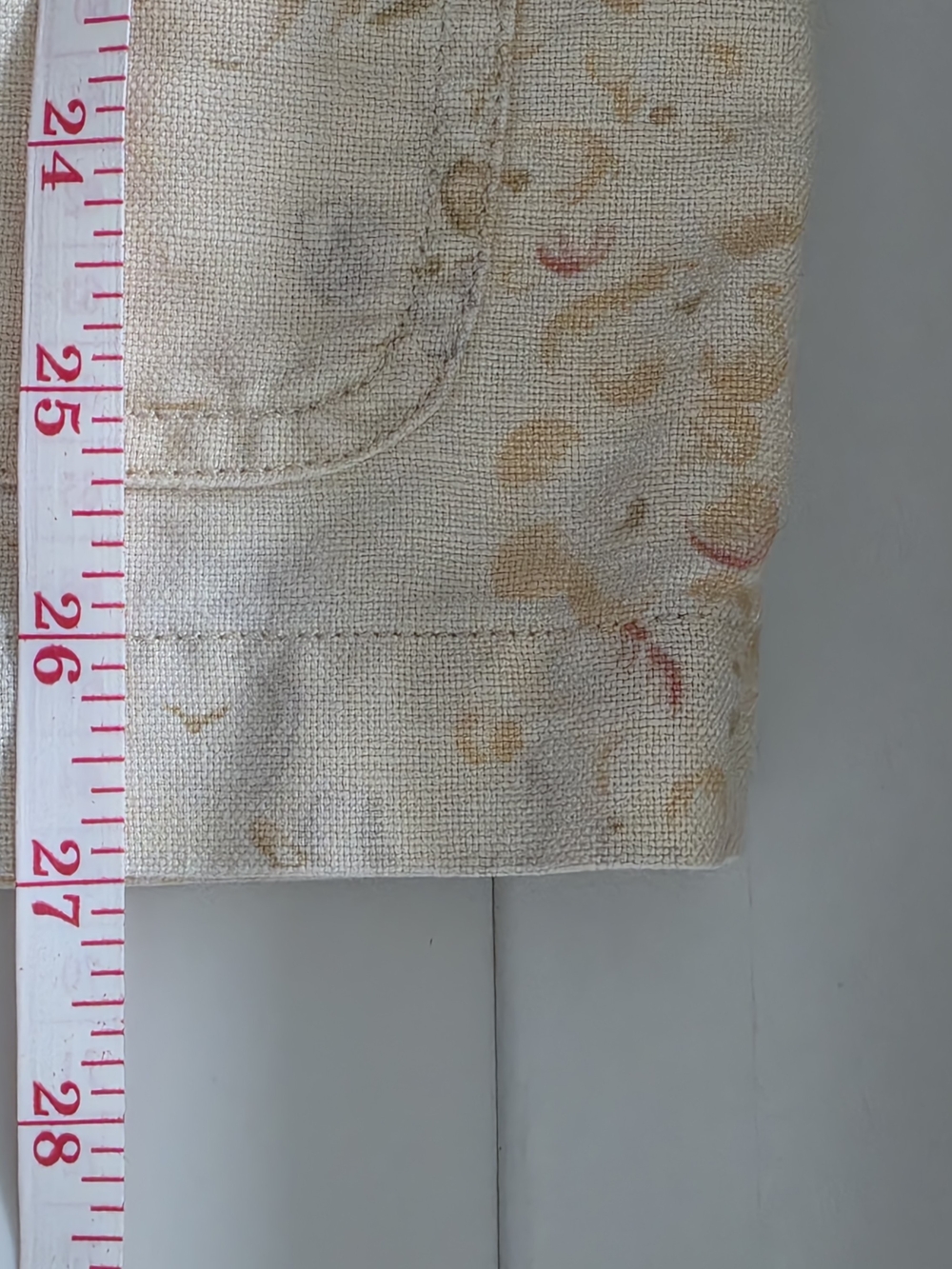 90's Vintage Lauren Ralph Lauren Lenin/Cotton Cream Jacket Floral Print Size M - Picture 12 of 12